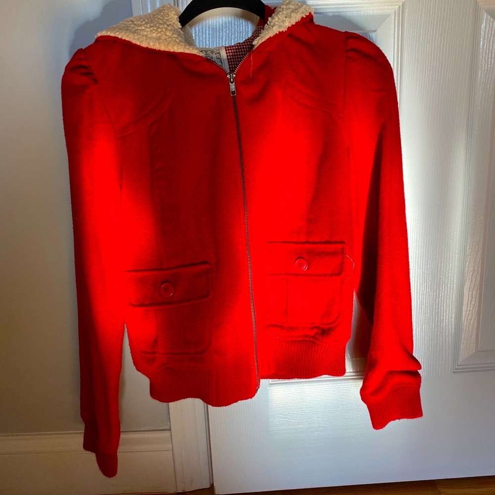 Warm wool jacket